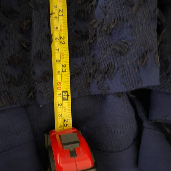 Anthropologie Maeve Textured High Low Trumpet Skirt - Picture 13 of 14